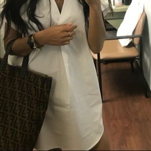 ❌ sold ❌ Zara white shirt dress